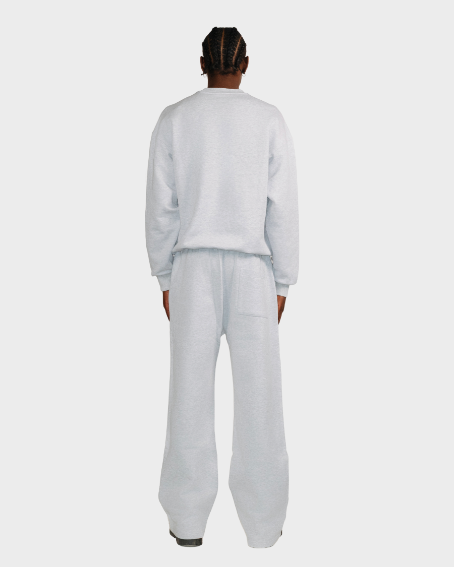 CREWNECK 'HEATHER GREY'