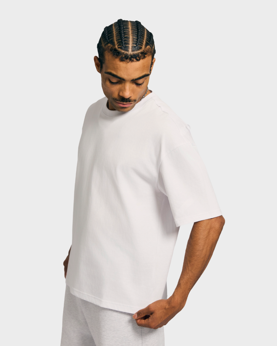 HEAVY BOX FIT T-SHIRT 'WHITE'