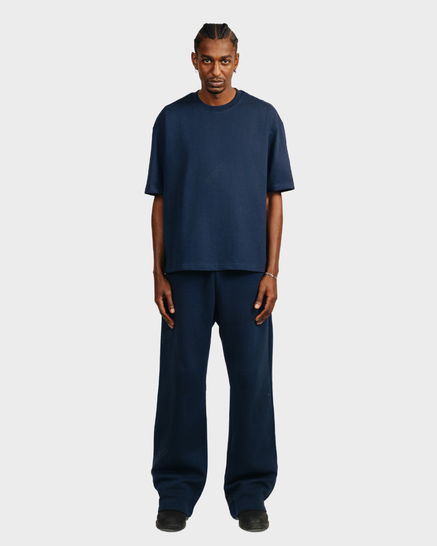 BOX FIT T-SHIRT 'NAVY'