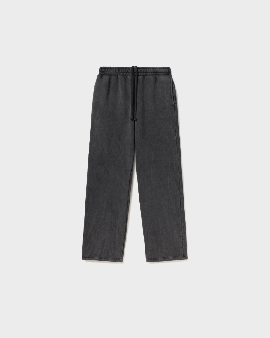 STRAIGHT-LEG PANTS 'VINTAGE BLACK'