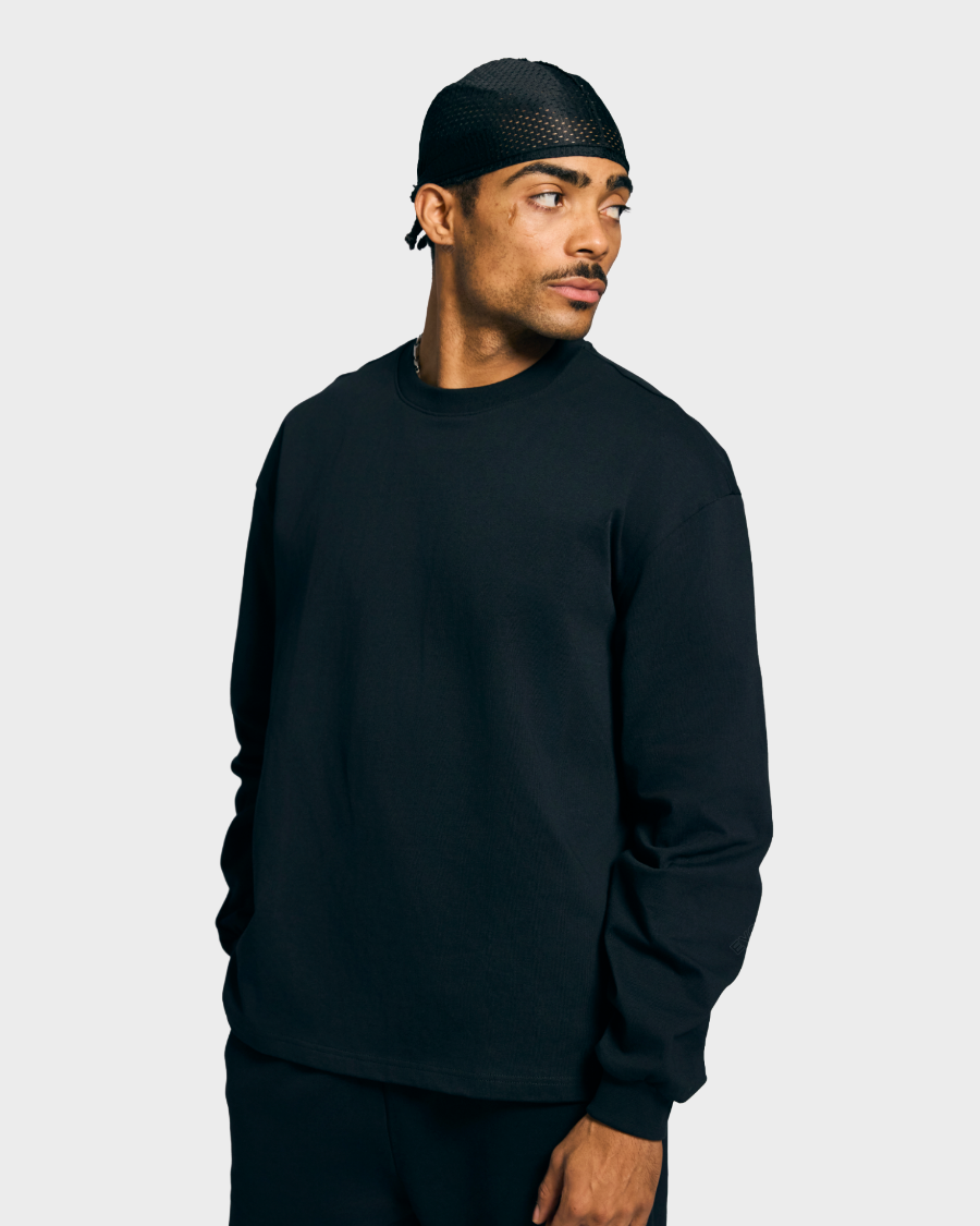 HEAVY LONG SLEEVE 'BLACK'